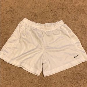 White Nike Shorts